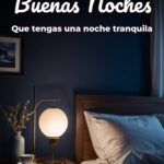 buenas noches que tengas una noche tranquila