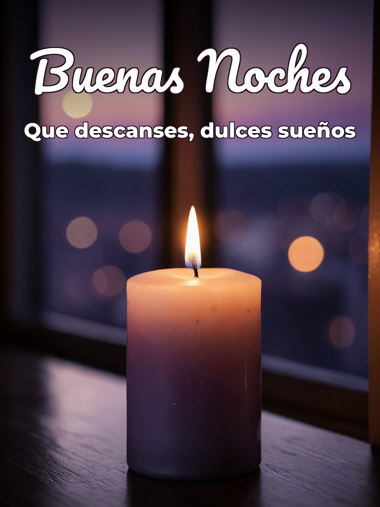 Para desear buenas noches