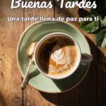 buenas tardes una tarde llena de paz para ti