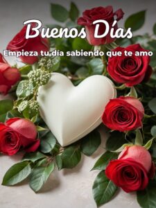 Para desear buenos días a mi amor para celular