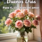 buenos días para ti, con todo mi amor