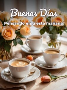 Para desear buenos días a mi amor para una amiga