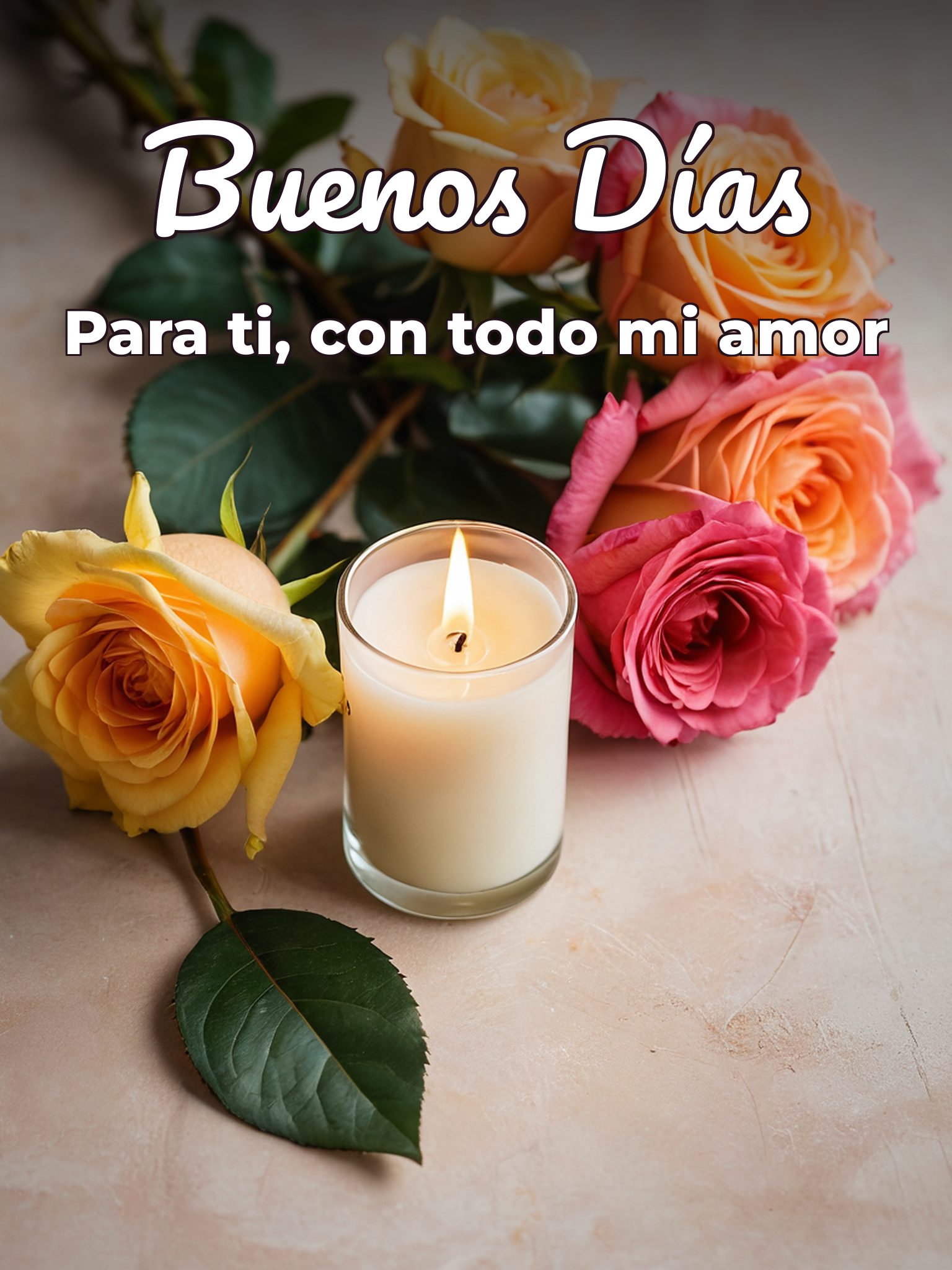 Para mi amor buenos días para Facebook