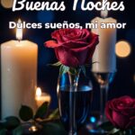 buenas noches dulces sueños, mi amor