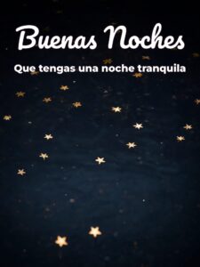Pensamientos buenas noches