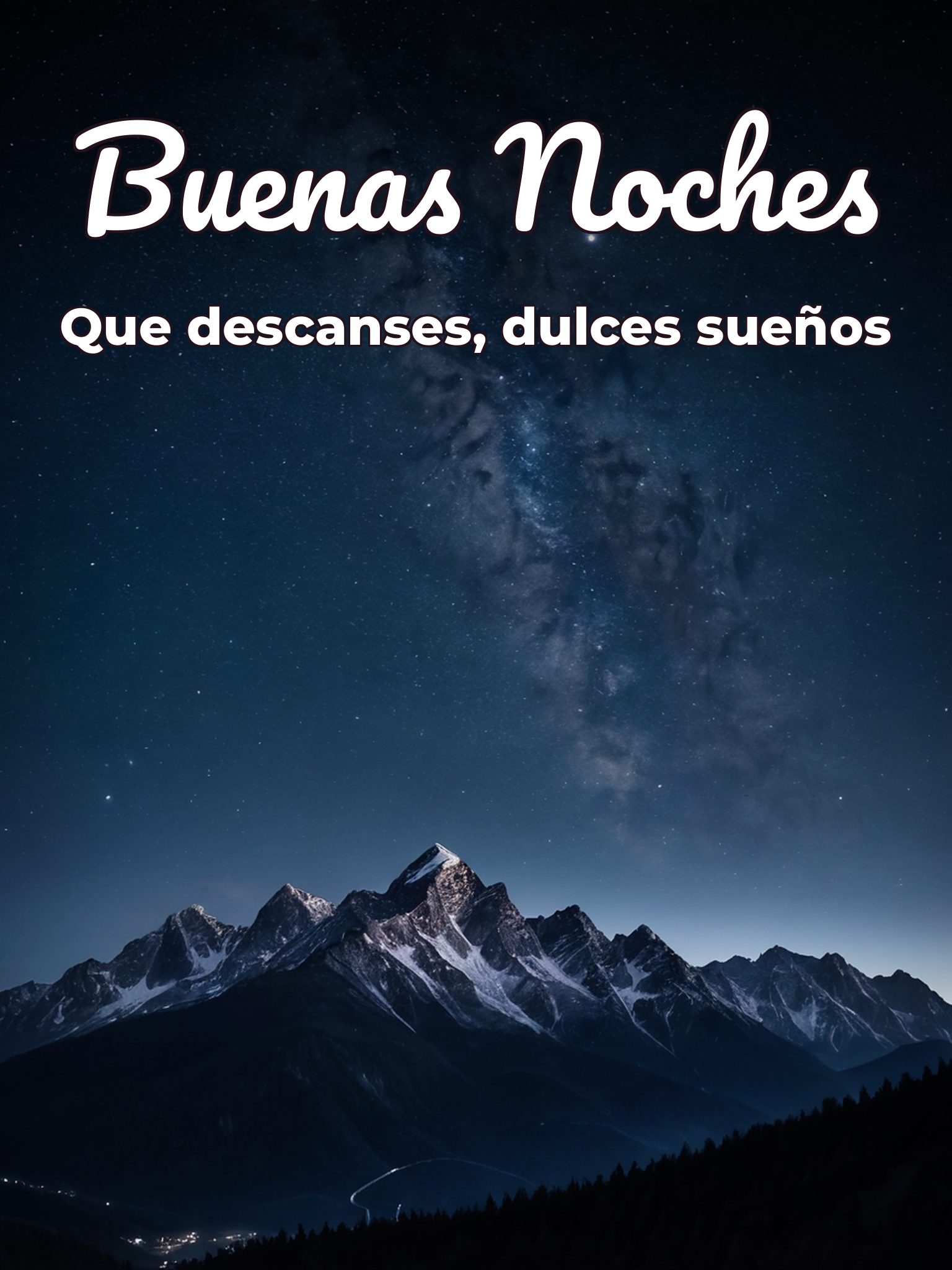 Pensamientos buenas noches para celular