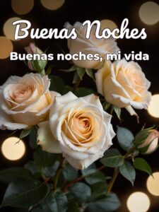 Pensamientos de amor buenas noches para WhatsApp
