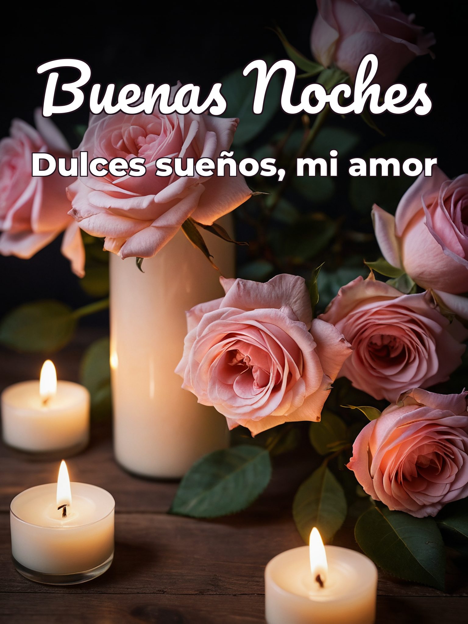 Pensamientos de amor buenas noches