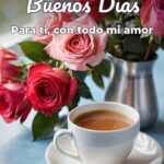 buenos días para ti, con todo mi amor
