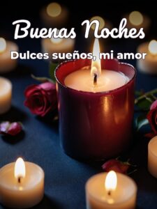 Pensamientos de buenas noches amor para celular