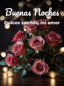 Pensamientos de buenas noches amor para WhatsApp