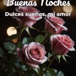 buenas noches dulces sueños, mi amor