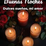 buenas noches dulces sueños, mi amor