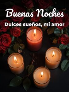 Pensamientos de buenas noches mi amor
