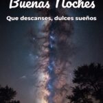 buenas noches que descanses, dulces sueños