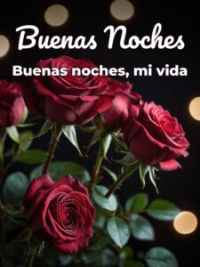 Pensamientos de buenas noches para mi amor para Facebook