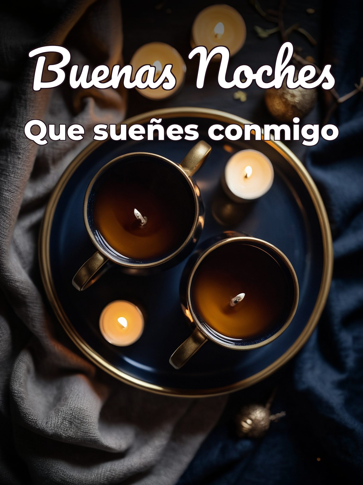 Pensamientos de buenas noches para mi amor para WhatsApp
