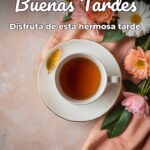 buenas tardes disfruta de esta hermosa tarde