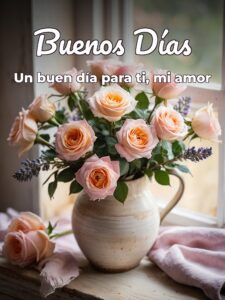 Pensamientos de buenos días amor para Facebook