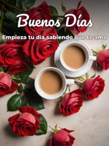Pensamientos de buenos días amor para mi amor
