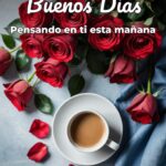 buenos días pensando en ti esta mañana