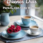 buenos días para ti, con todo mi amor