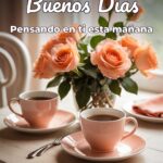 buenos días pensando en ti esta mañana