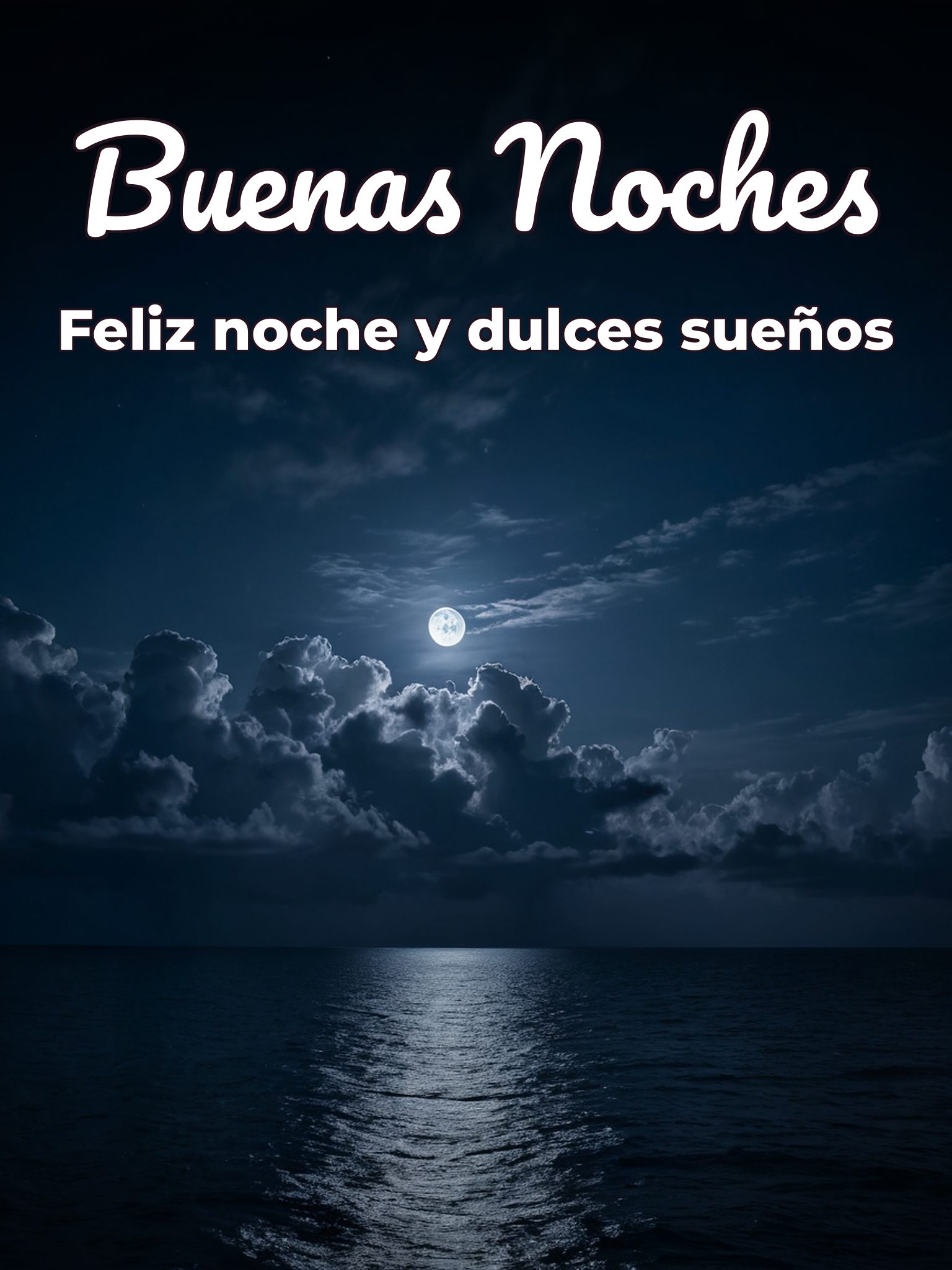 Pensamientos para buenas noches para Facebook