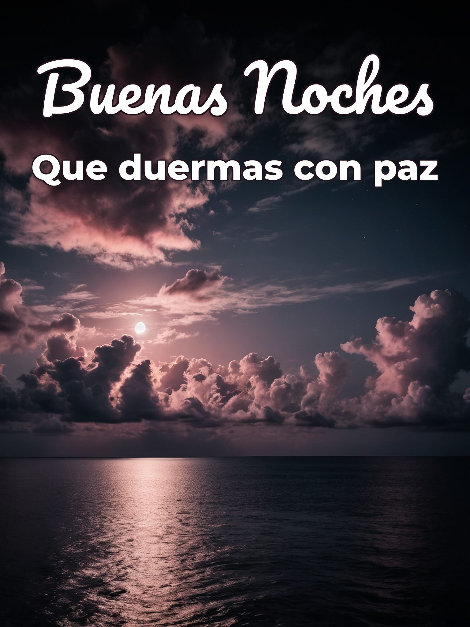 Pensamientos para buenas noches para WhatsApp