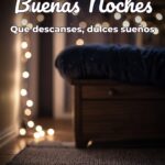 buenas noches que descanses, dulces sueños