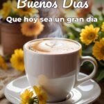 buenos días que hoy sea un gran día