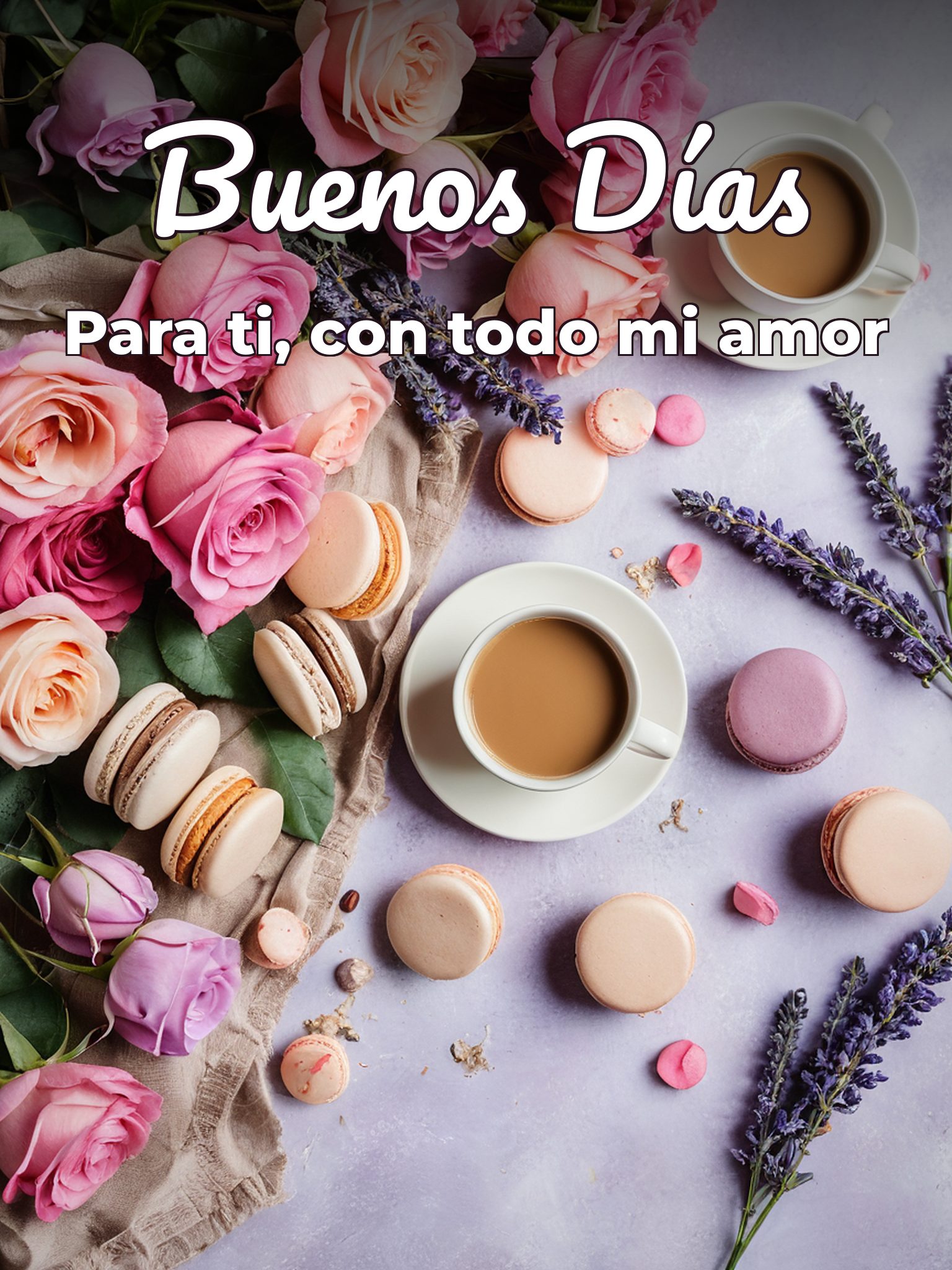 Pensamientos para dar los buenos días para mi amor