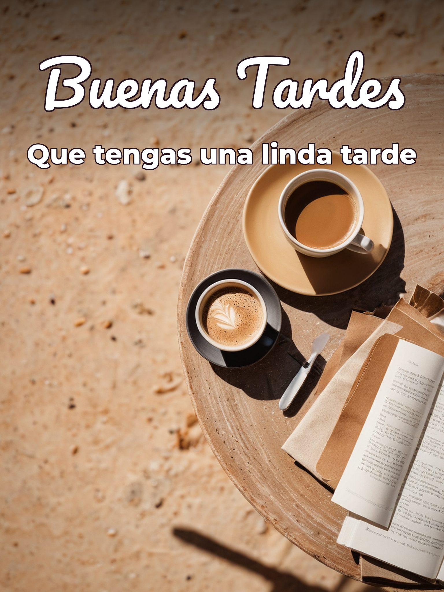 Poemas buenas tardes para WhatsApp celular