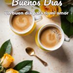 buenos días un buen día para ti, mi amor