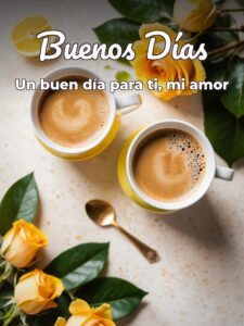 Poemas para desear buenos días para mi amor