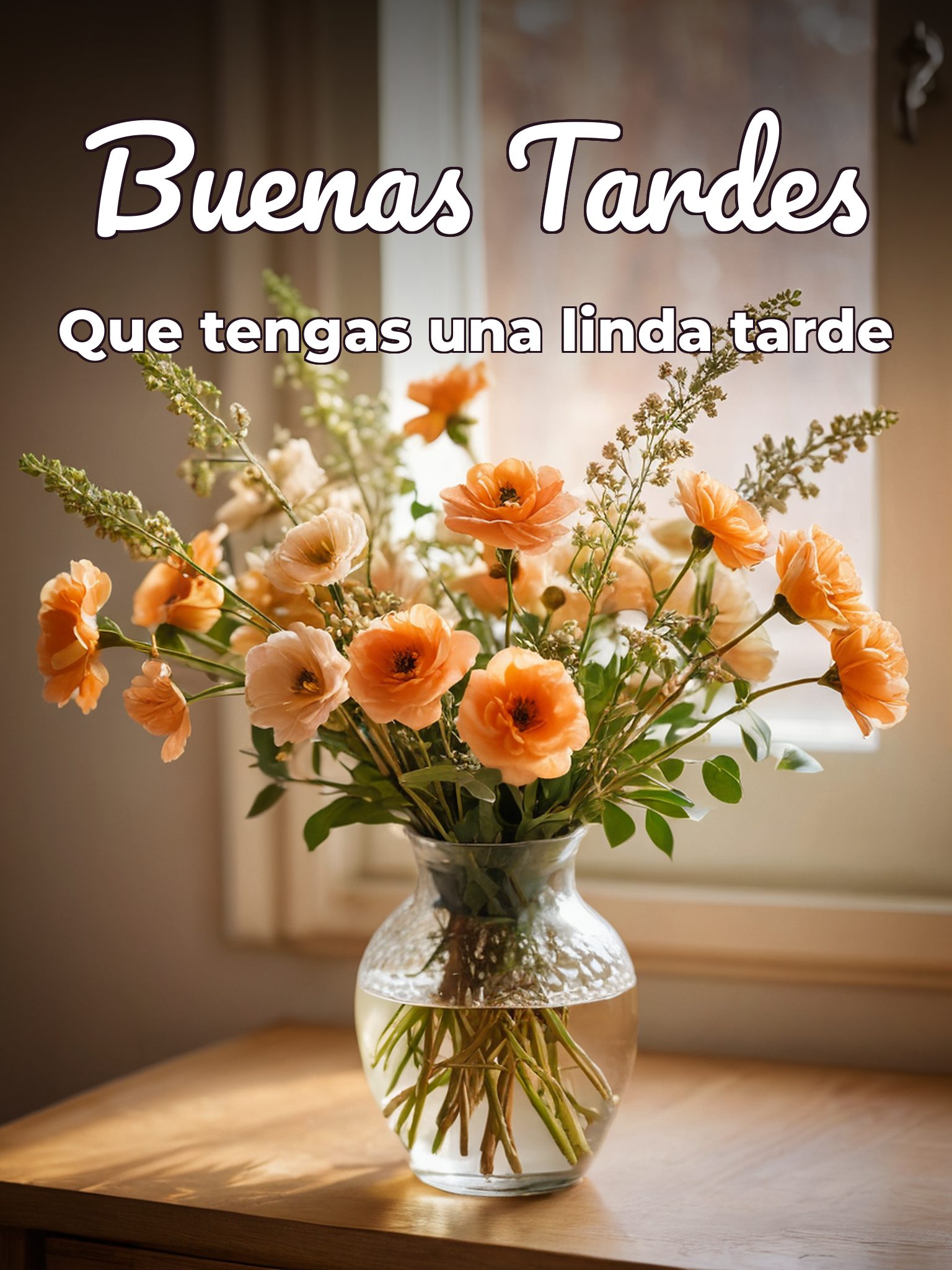 Postales buenas tardes para WhatsApp celular