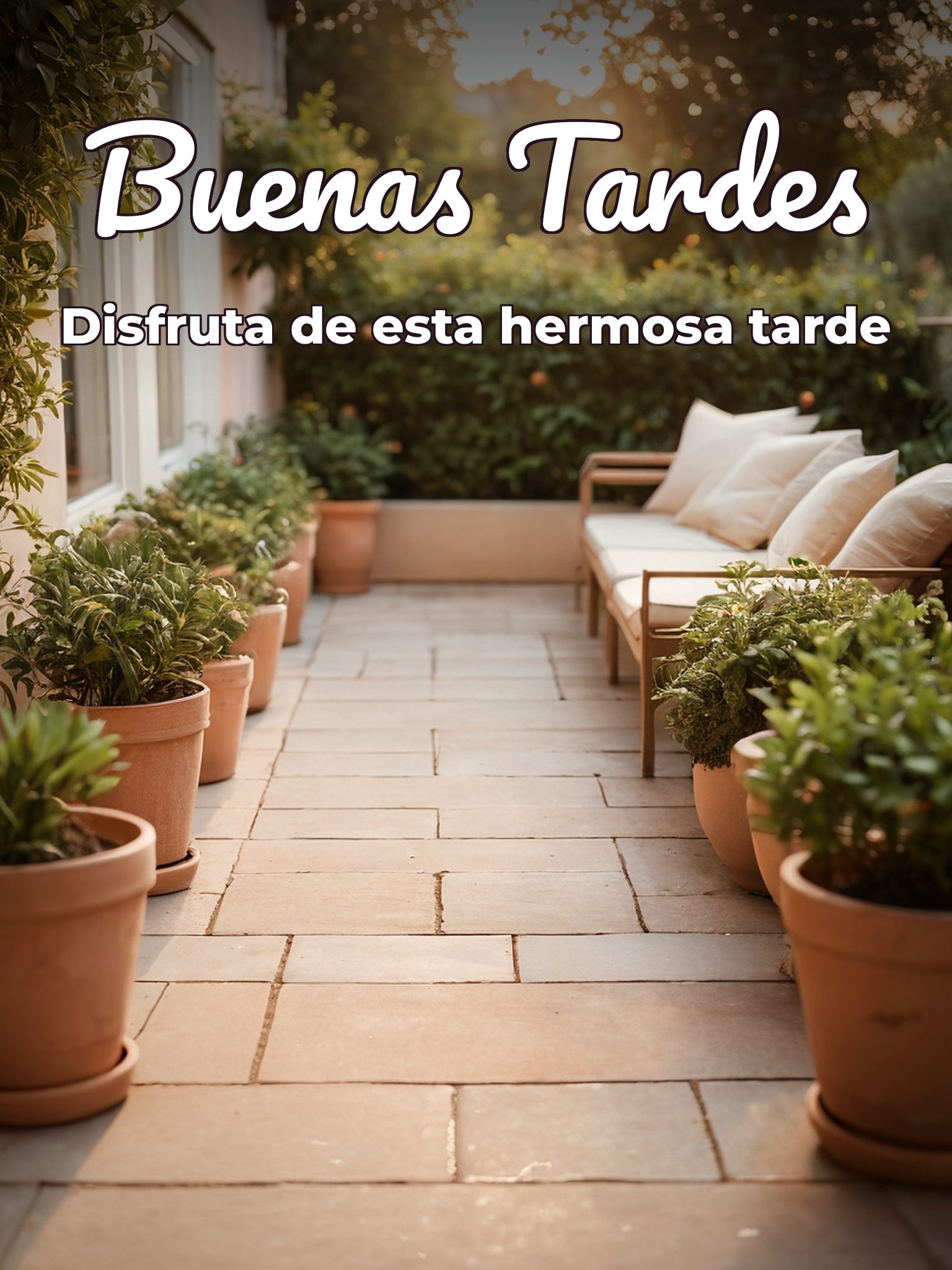 Postales de buenas tardes gratis para WhatsApp celular