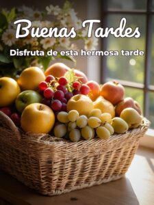 Postales de buenas tardes para WhatsApp celular