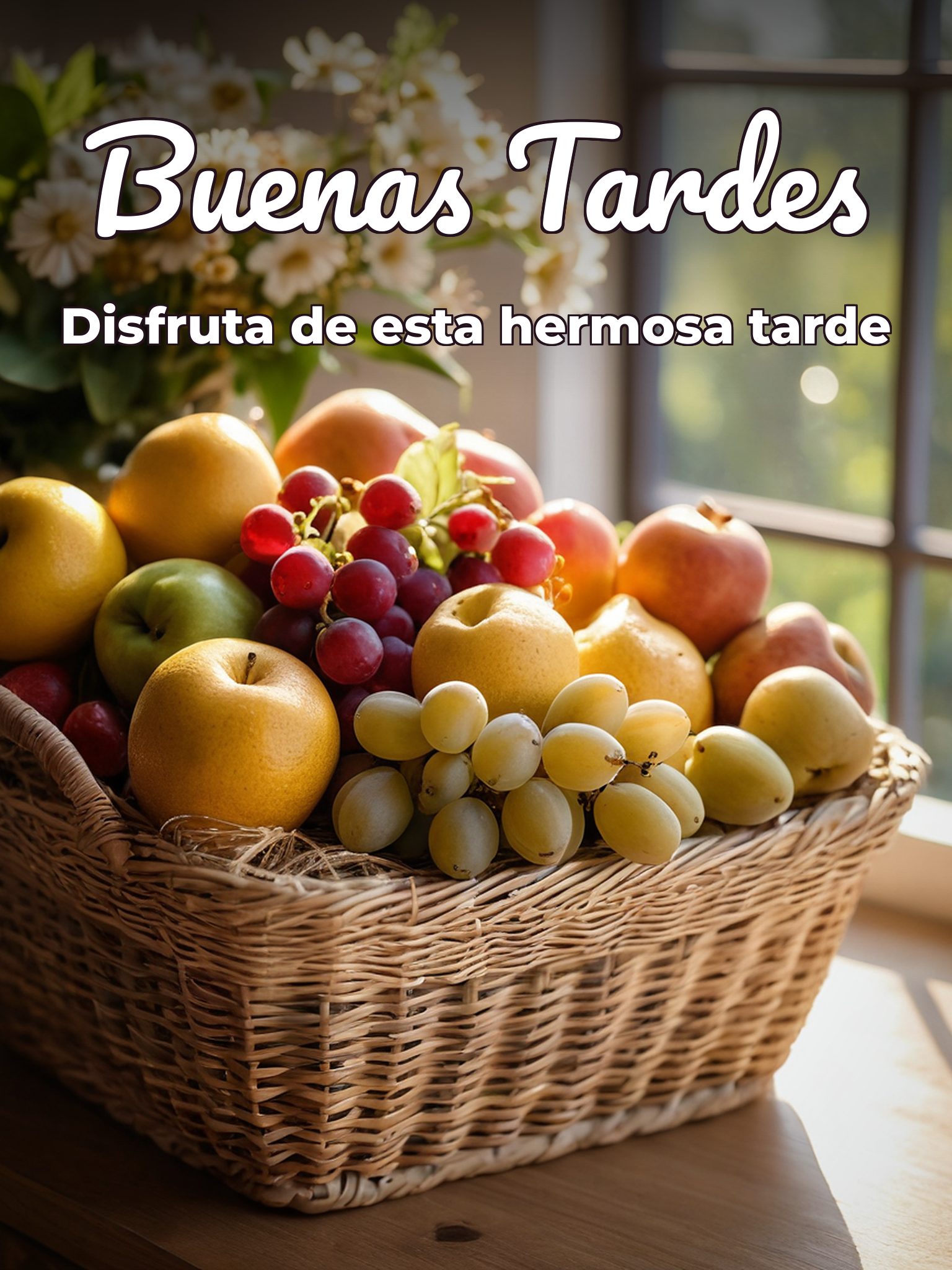 Postales de buenas tardes para WhatsApp celular
