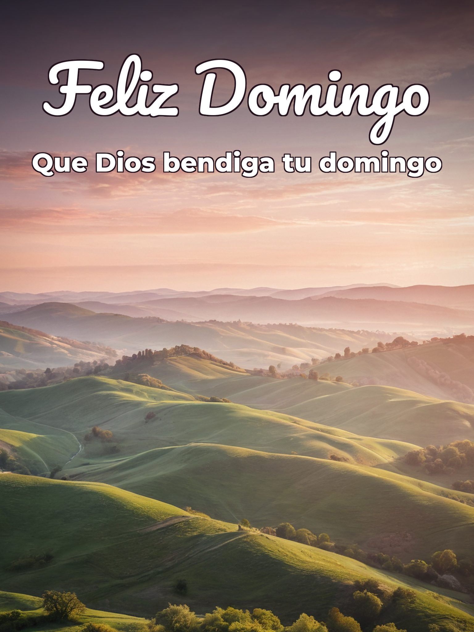 Postales de feliz domingo para celular