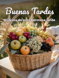 Postales de linda tarde para WhatsApp celular