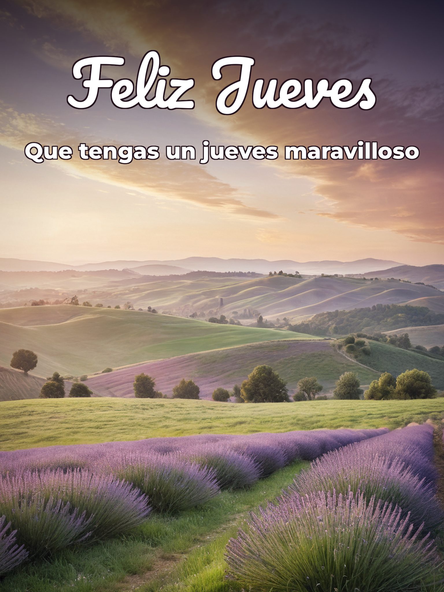 Postales feliz jueves para Facebook