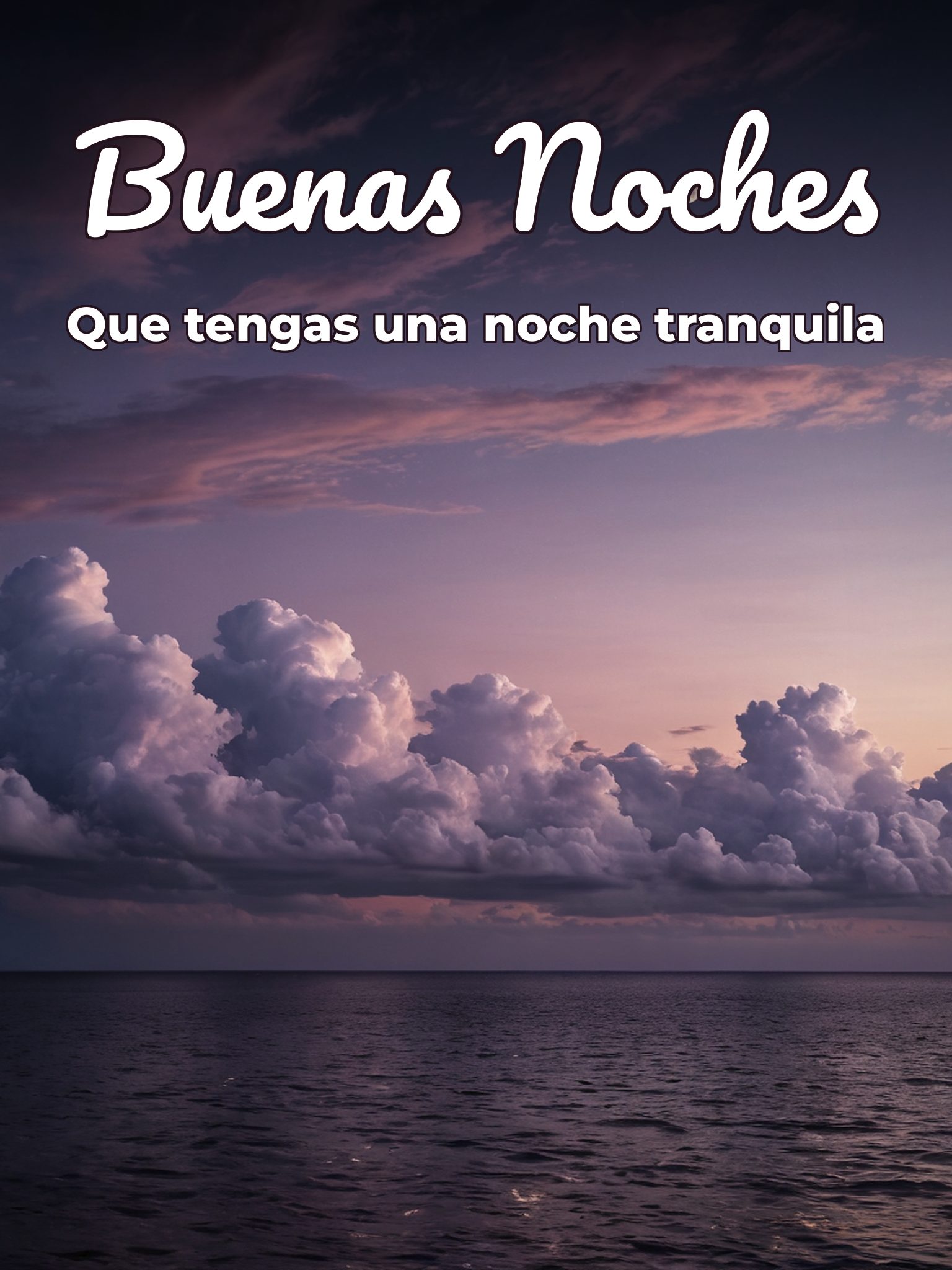 Proverbios de buenas noches