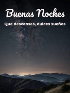 Que pasen buenas noches para WhatsApp