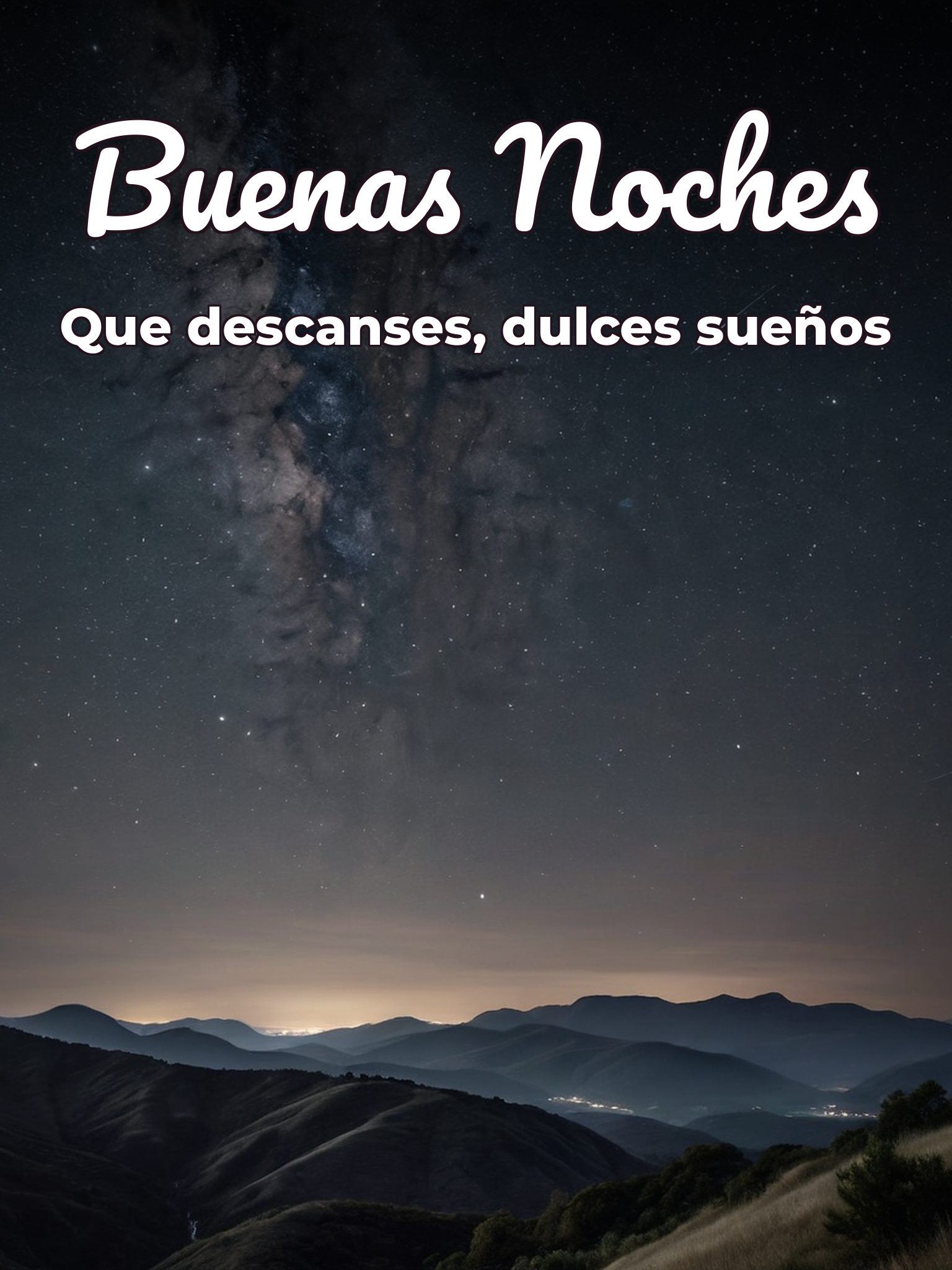 Que pasen buenas noches para WhatsApp