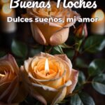 buenas noches dulces sueños, mi amor