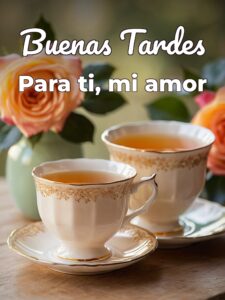 Que tengas buenas tardes mi amor para WhatsApp celular