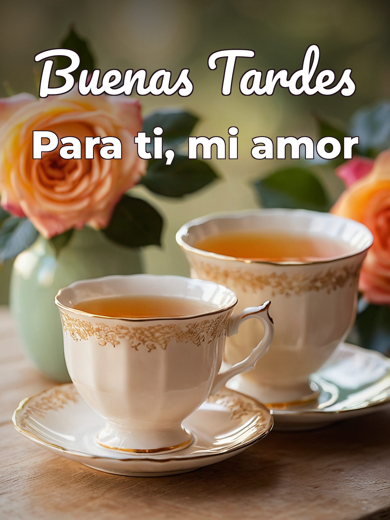 Que tengas buenas tardes mi amor para WhatsApp celular