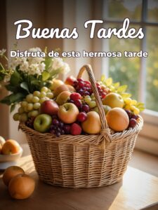 Que tengas buenas tardes para WhatsApp celular