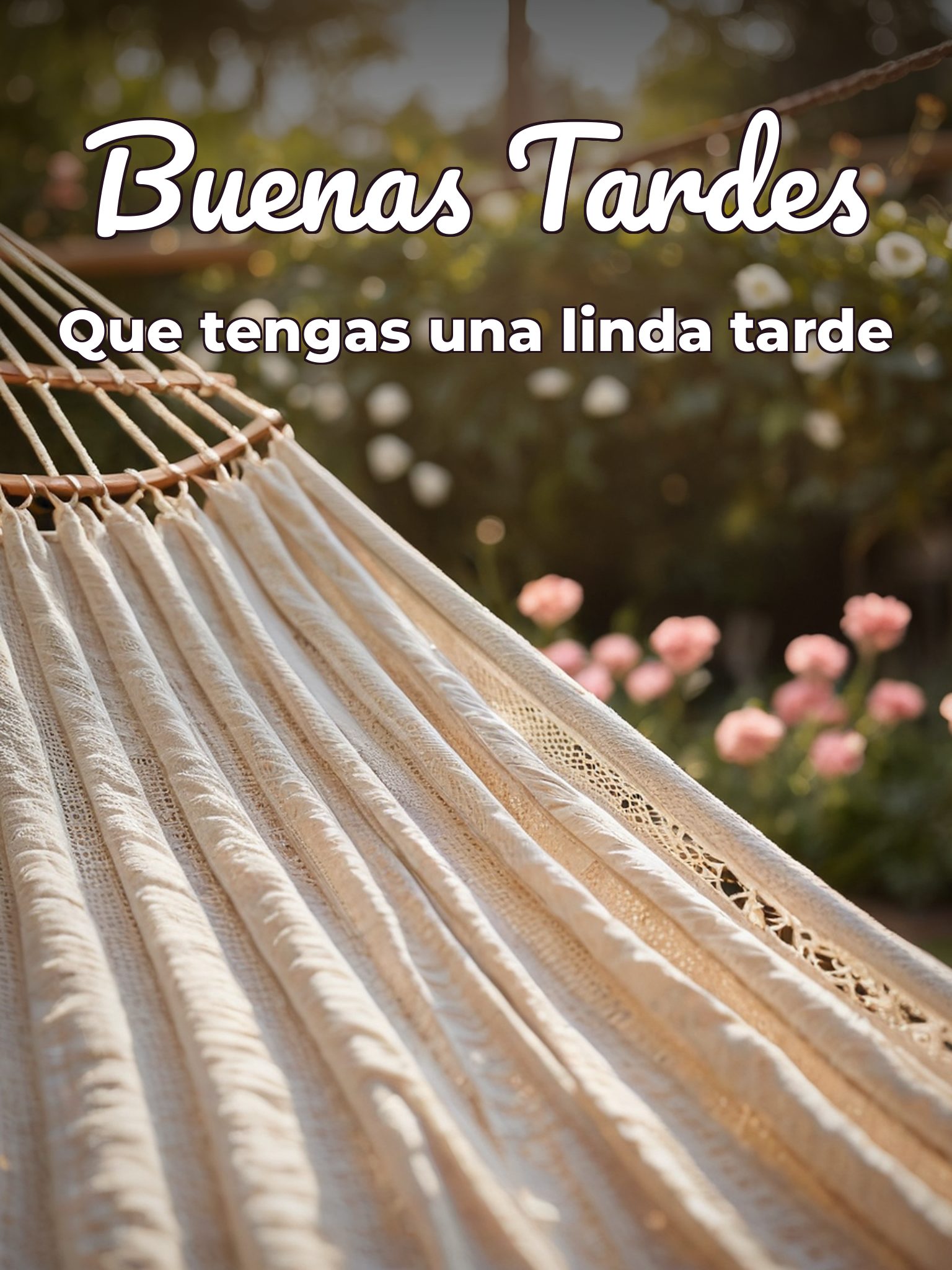Que tengas feliz tarde para WhatsApp celular